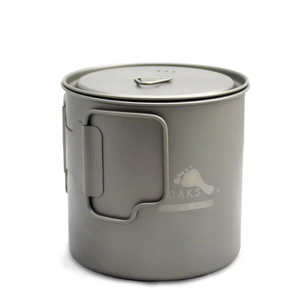 Toaks light Titanium Pots with Lid ( 550ML or 650ML) - Longshot Tactical