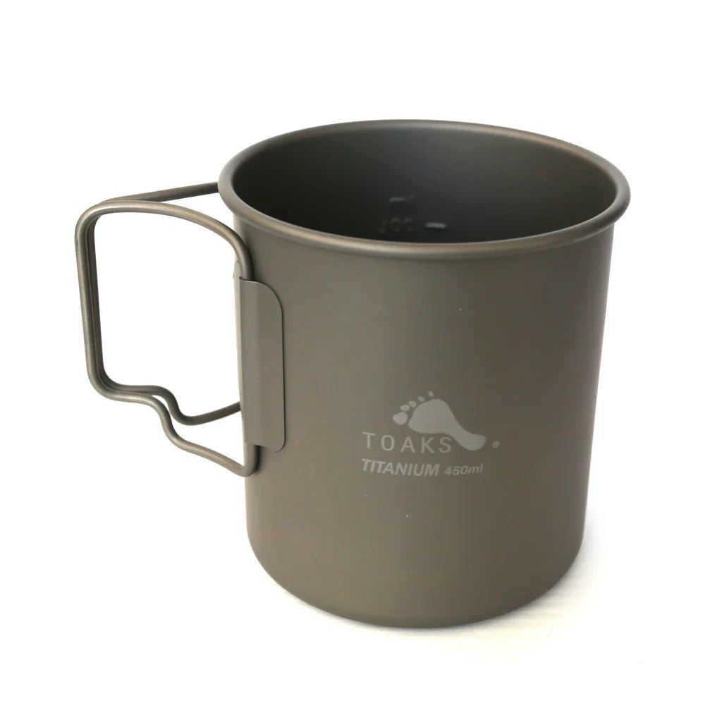 Toaks Titanium Cup / Mug (375ML / 450ml ) - Longshot Tactical