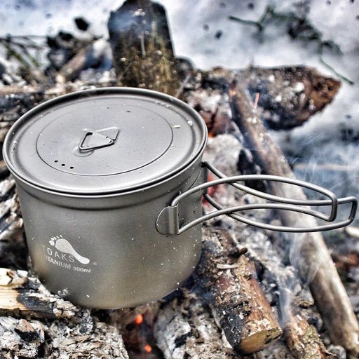 Toaks Titanium Lightweight pots with Lid - Longshot Tactical