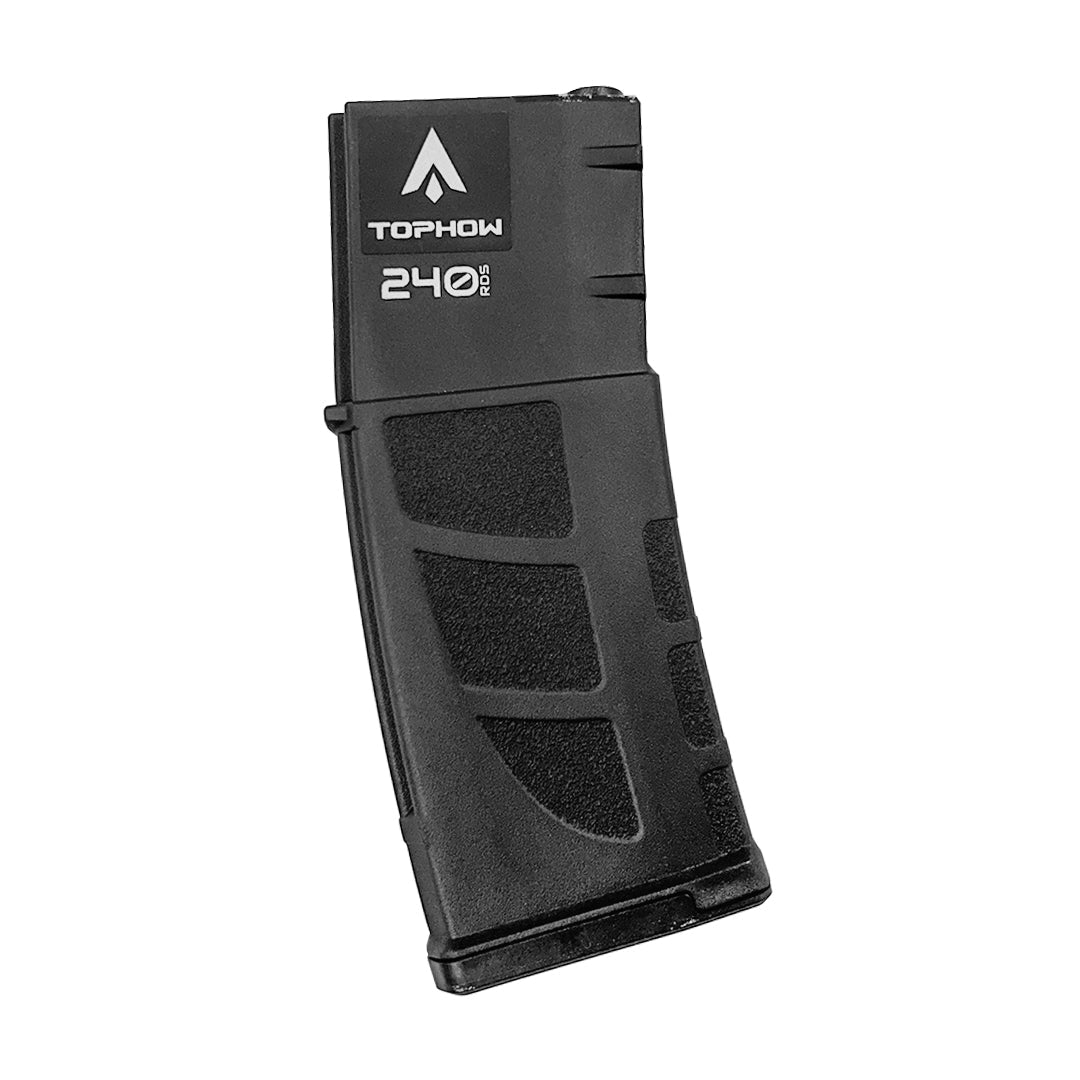 Top - How 240 Round High Speed M4 Mid - Cap Magazine - Longshot Tactical