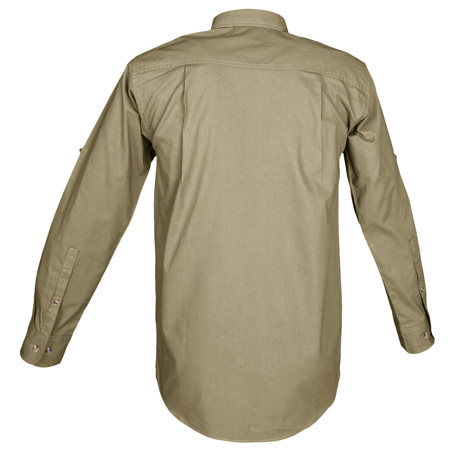 Trail Shirt for Men with Embroidered Buffalo Logo - L/Sleeve - Longshot Tactical