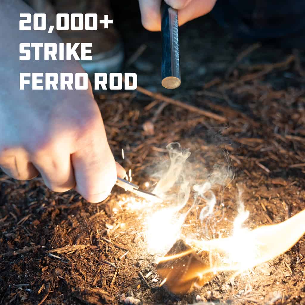 UCO Titan Fire Striker Ferro Rod - Longshot Tactical