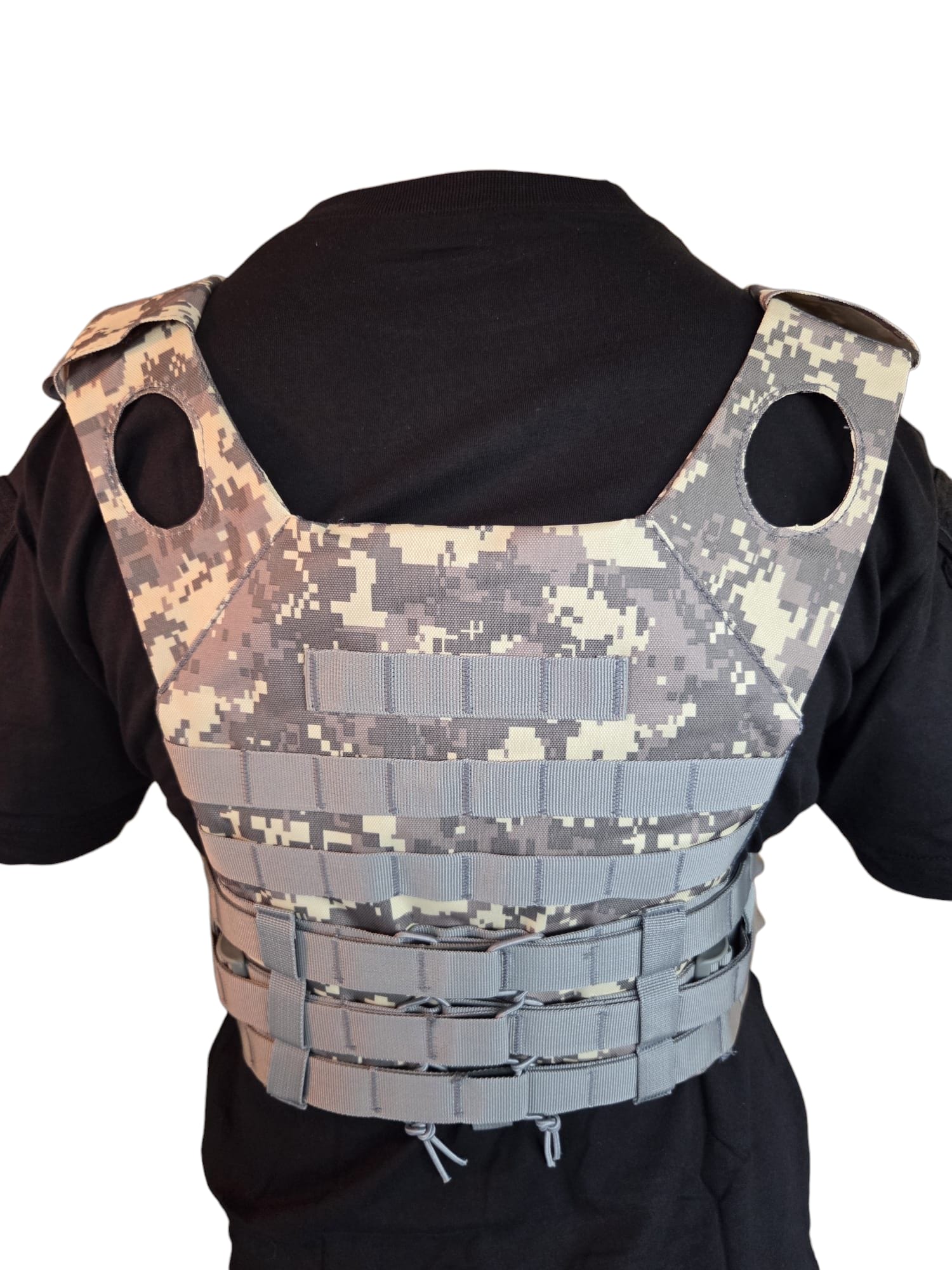 Urban Camo Chest Rig Plate Carrier Vest - Longshot Tactical