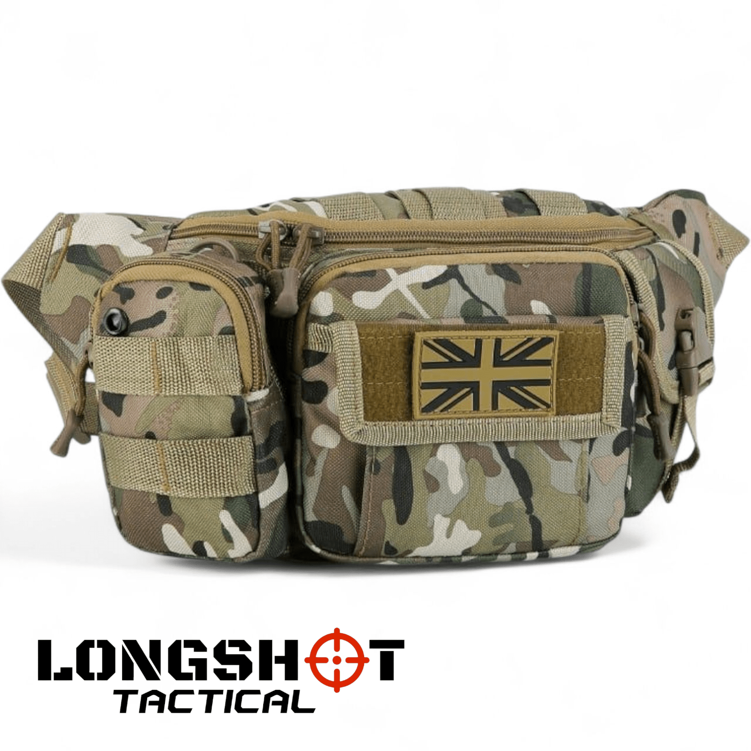 Utility Waist Pack - Delta BTP Camo - Longshot Tactical