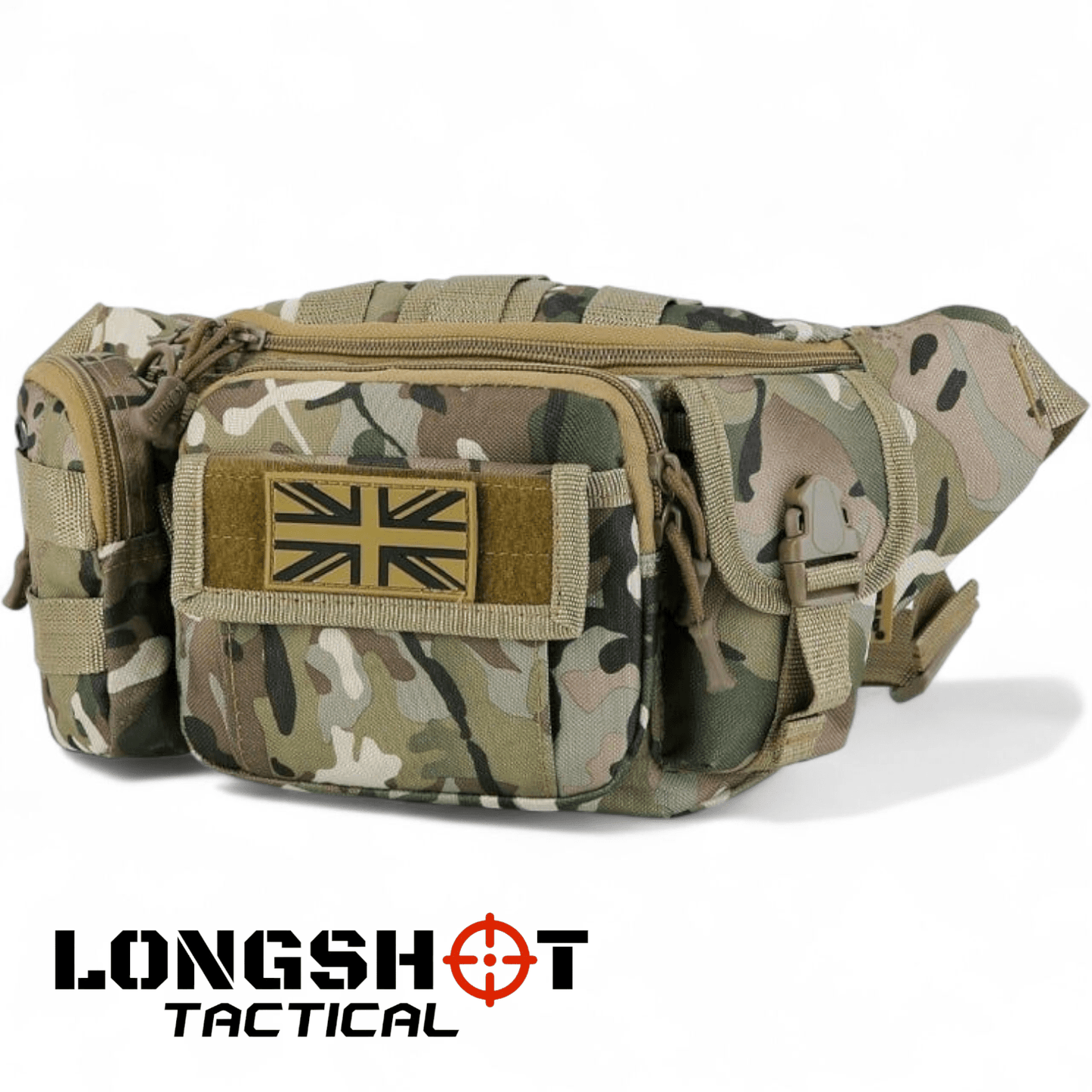 Utility Waist Pack - Delta BTP Camo - Longshot Tactical