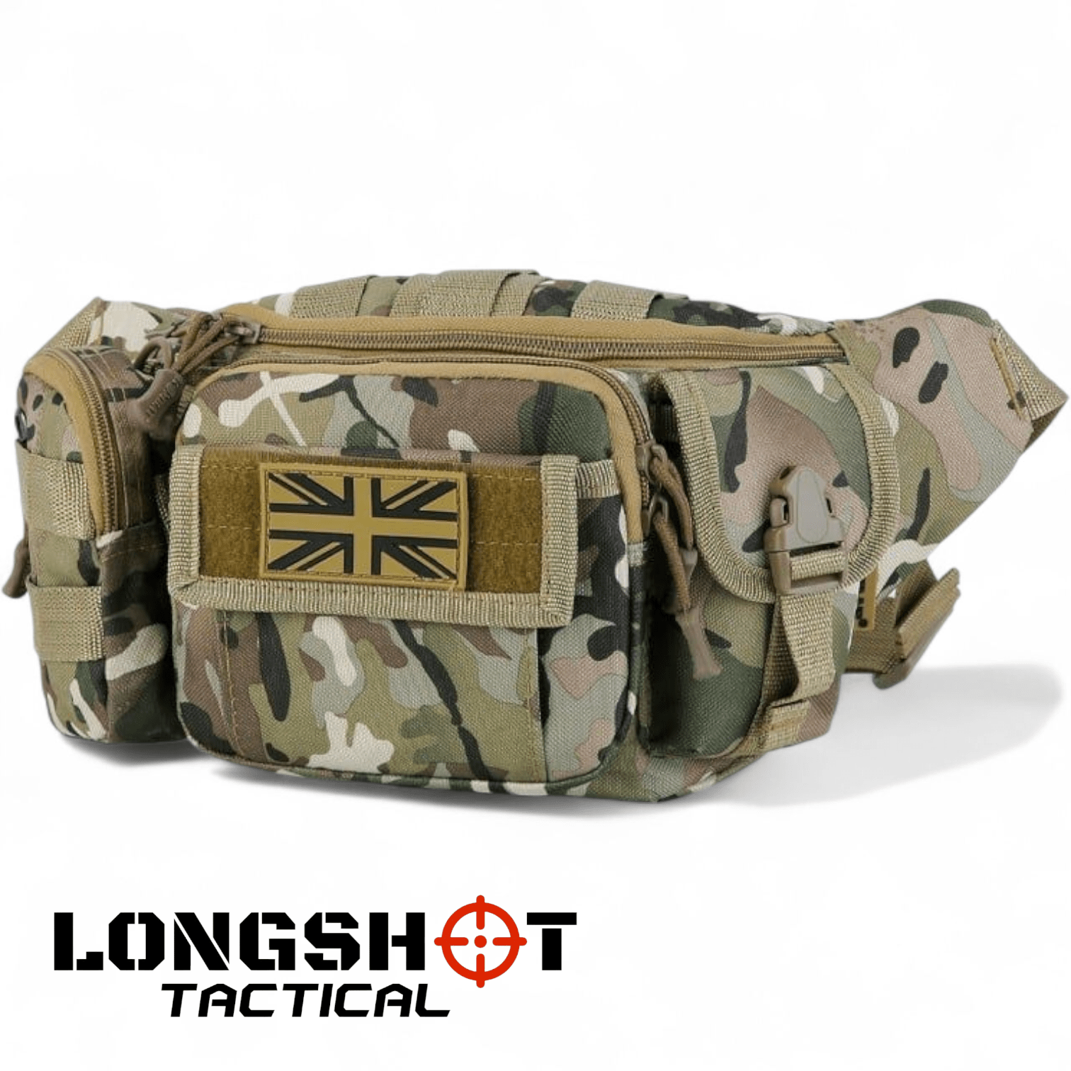 Utility Waist Pack - Delta BTP Camo - Longshot Tactical
