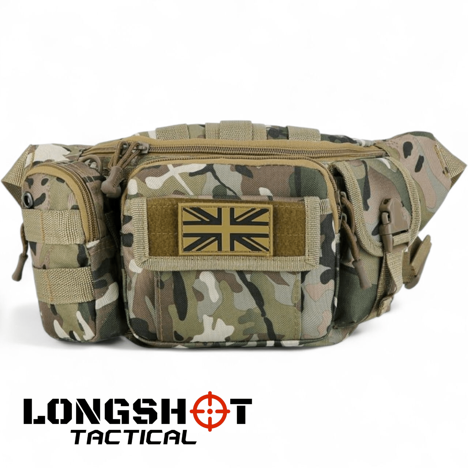 Utility Waist Pack - Delta BTP Camo - Longshot Tactical