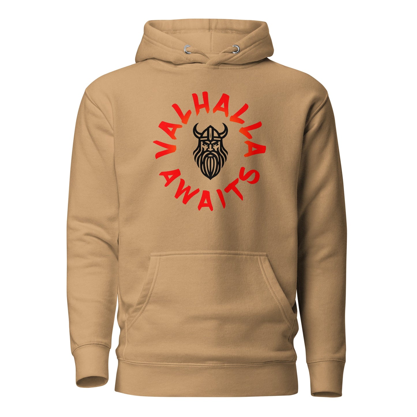 Valhalla Awaits Hoodie Black Logo - Longshot Tactical