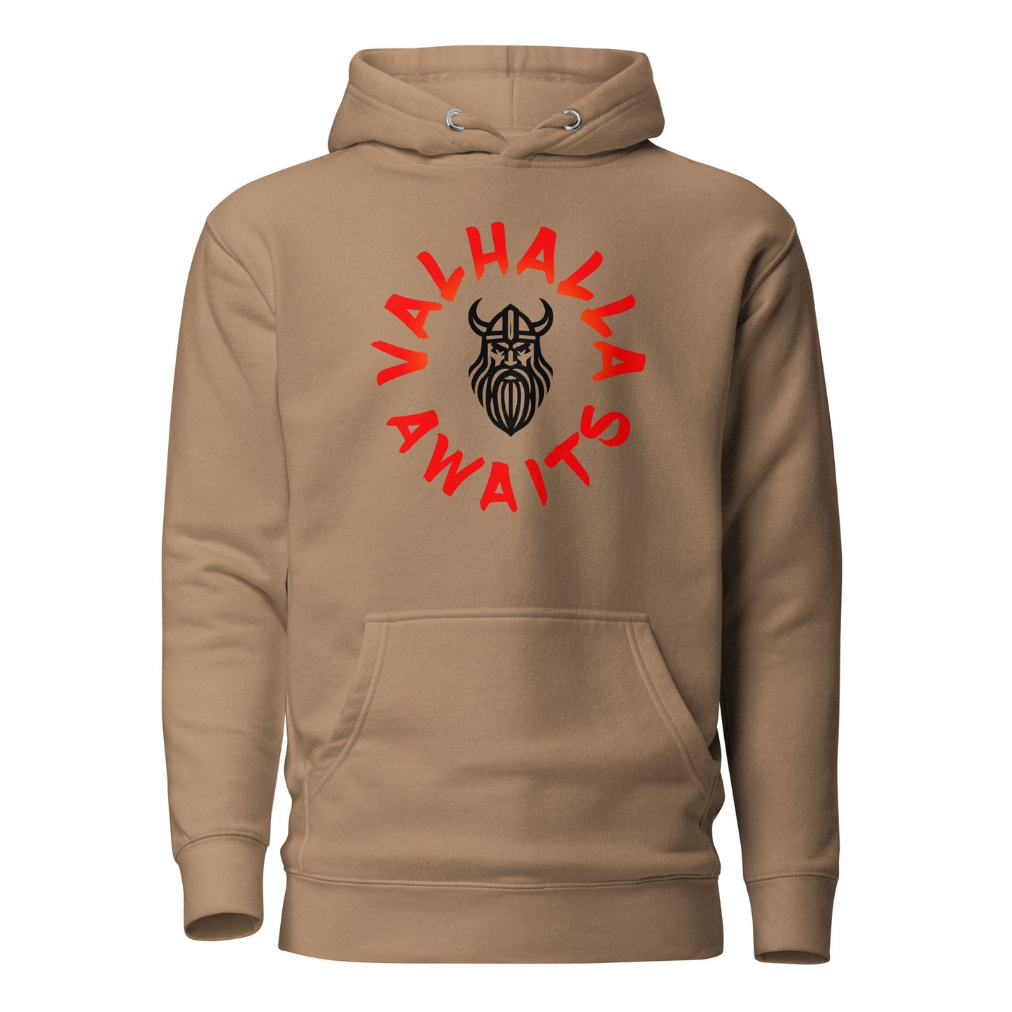 Valhalla Awaits Hoodie Black Logo - Longshot Tactical