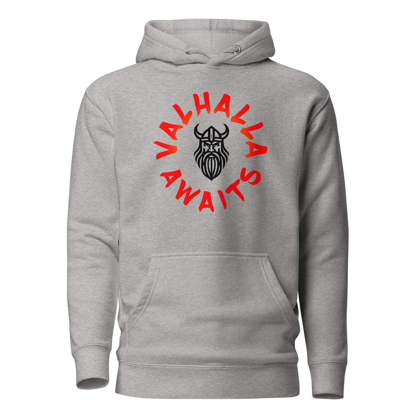 Valhalla Awaits Hoodie Black Logo - Longshot Tactical