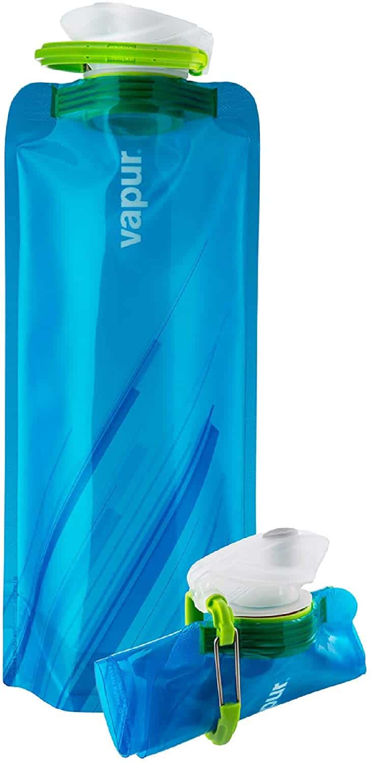 Vapur Wide Mouth 1.0L Folding Water Bottle (Various Colours) - Longshot Tactical