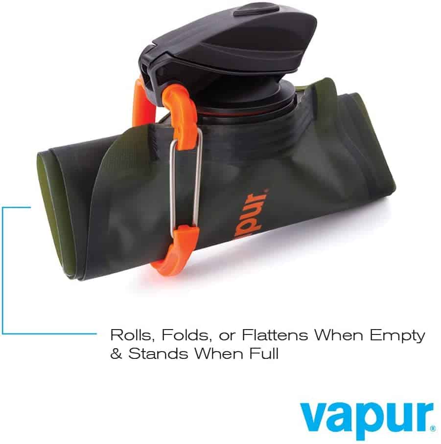 Vapur Wide Mouth 700ml Folding Water Bottle (Various Colours) - Longshot Tactical