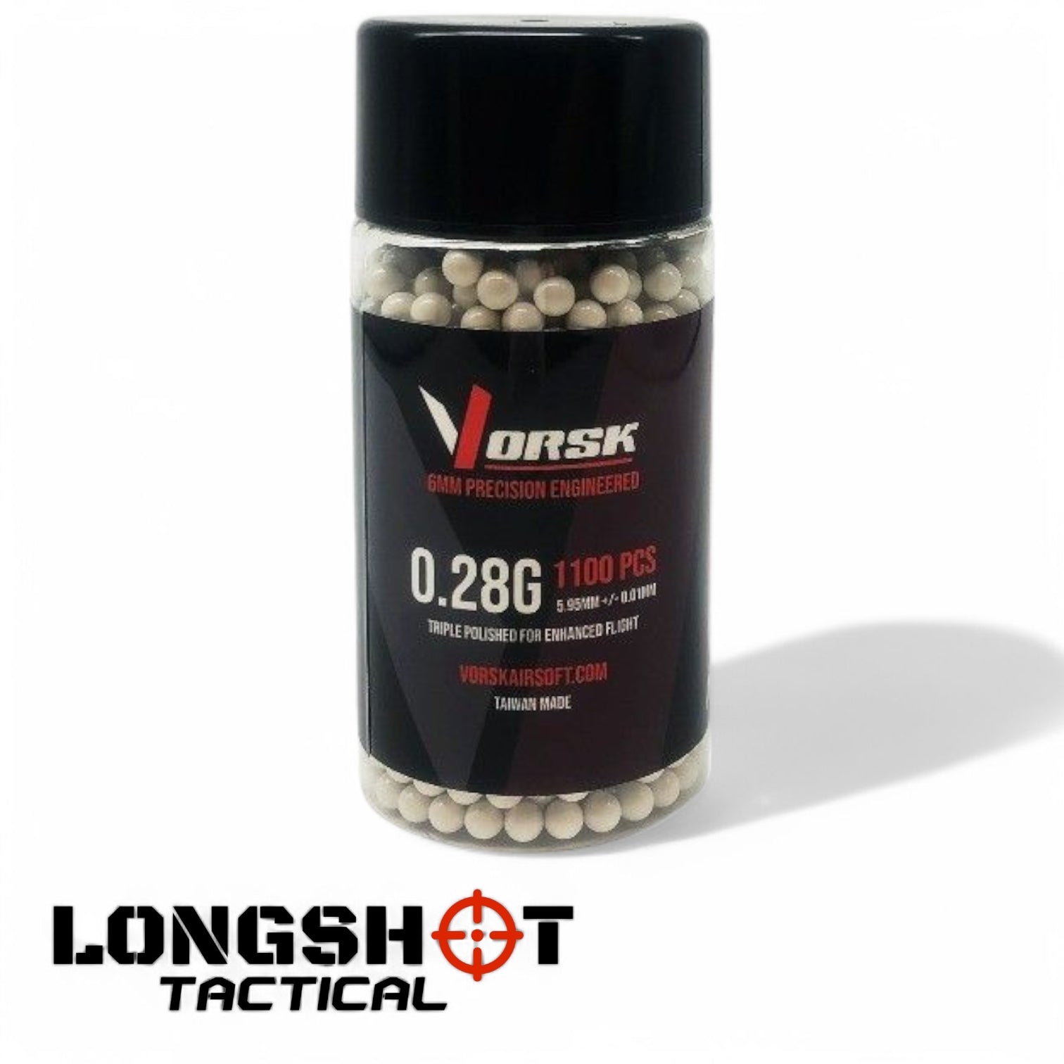 VORSK 0.28g 1100rd Bottle - Longshot Tactical