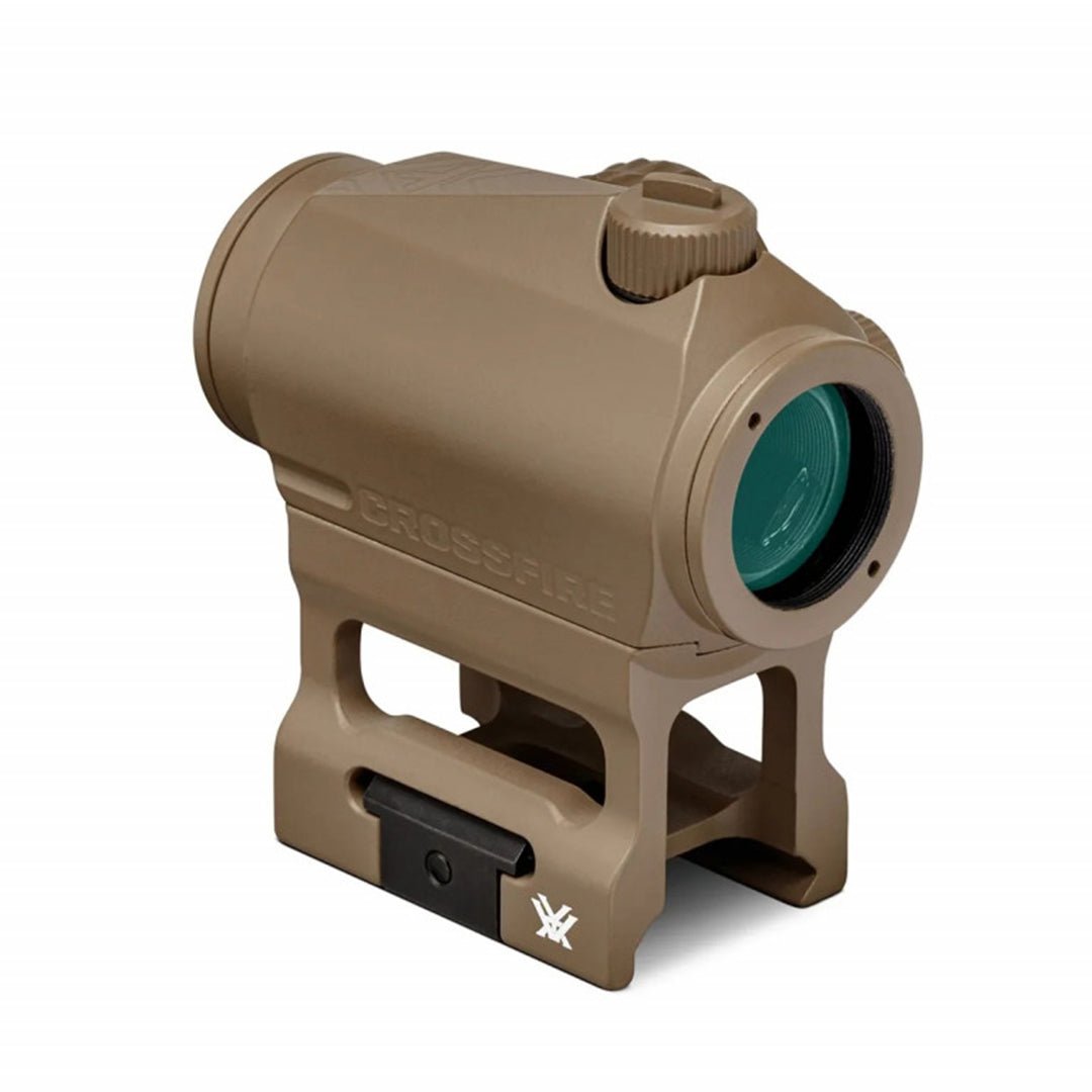 Vortex Crossfire Red Dot & Riser - Tan - Longshot Tactical