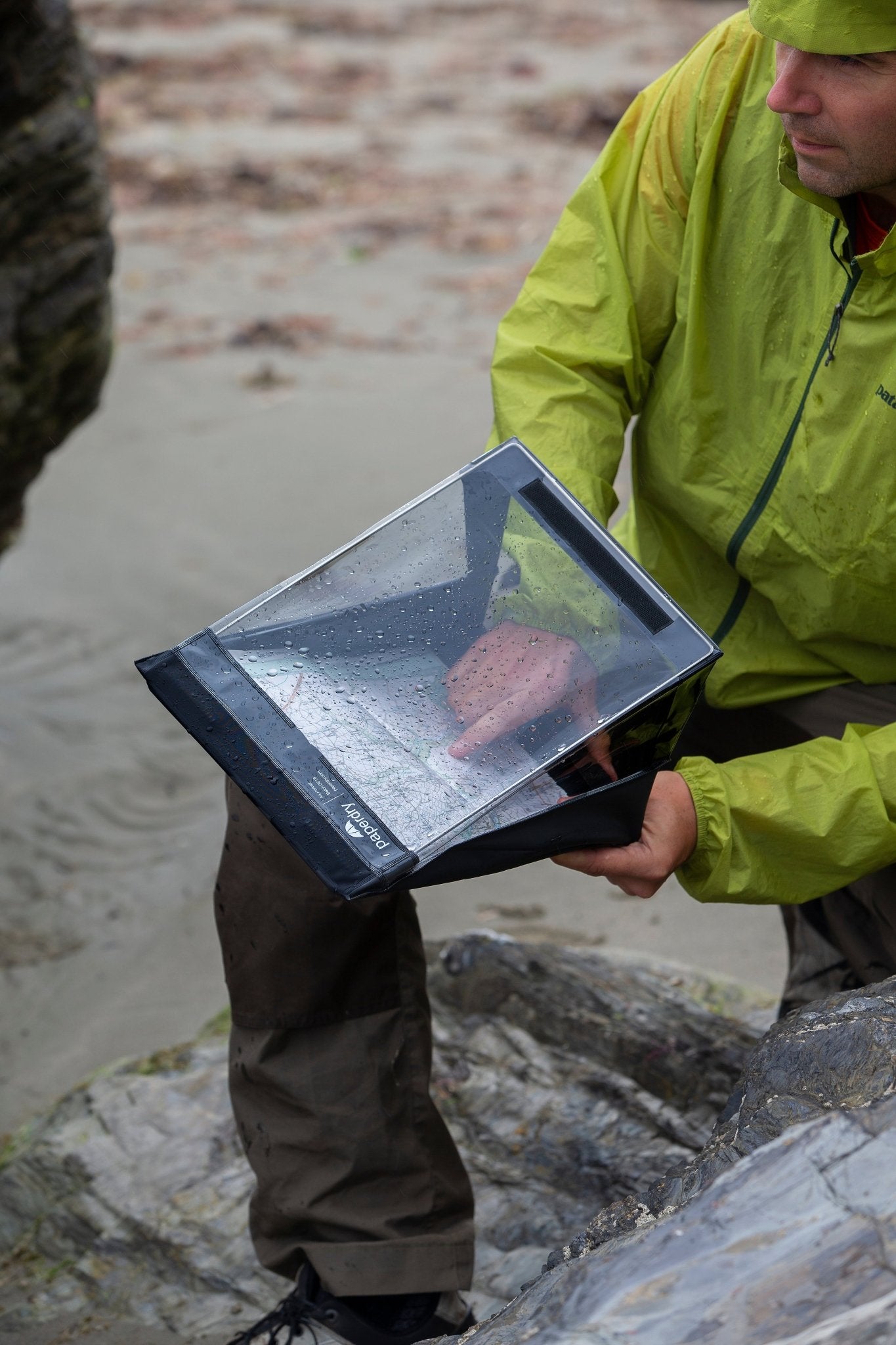 Waterproof Clipboard by Paperdry, A4 Portrait, Black - Longshot Tactical