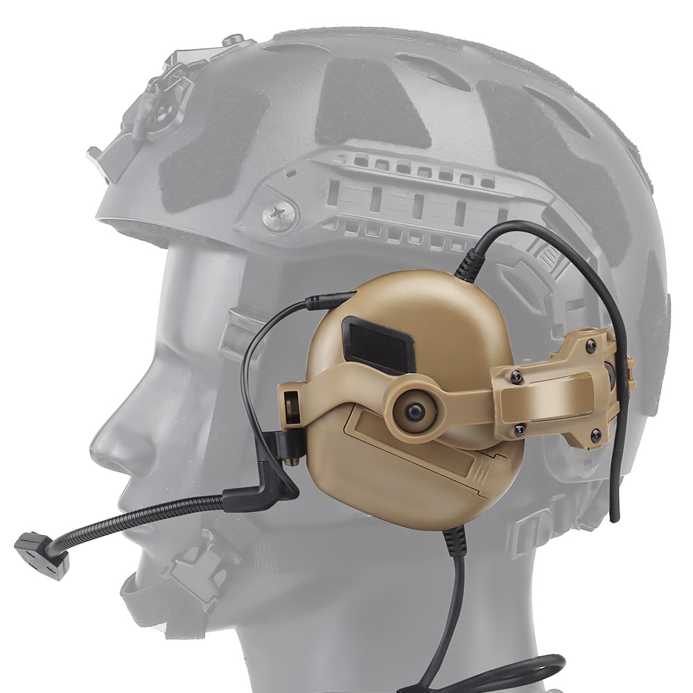 WBD Gen 5 Noise Reduction & Sound Pickup Headset (With Adapter) (Various Colours) - Longshot Tactical