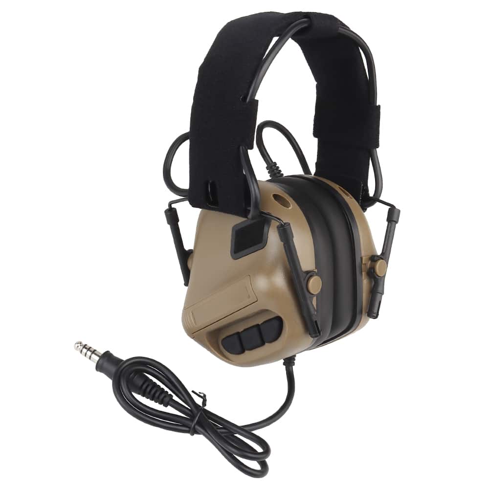 WBD Gen 5 Noise Reduction & Sound Pickup Headset (With Adapter) (Various Colours) - Longshot Tactical