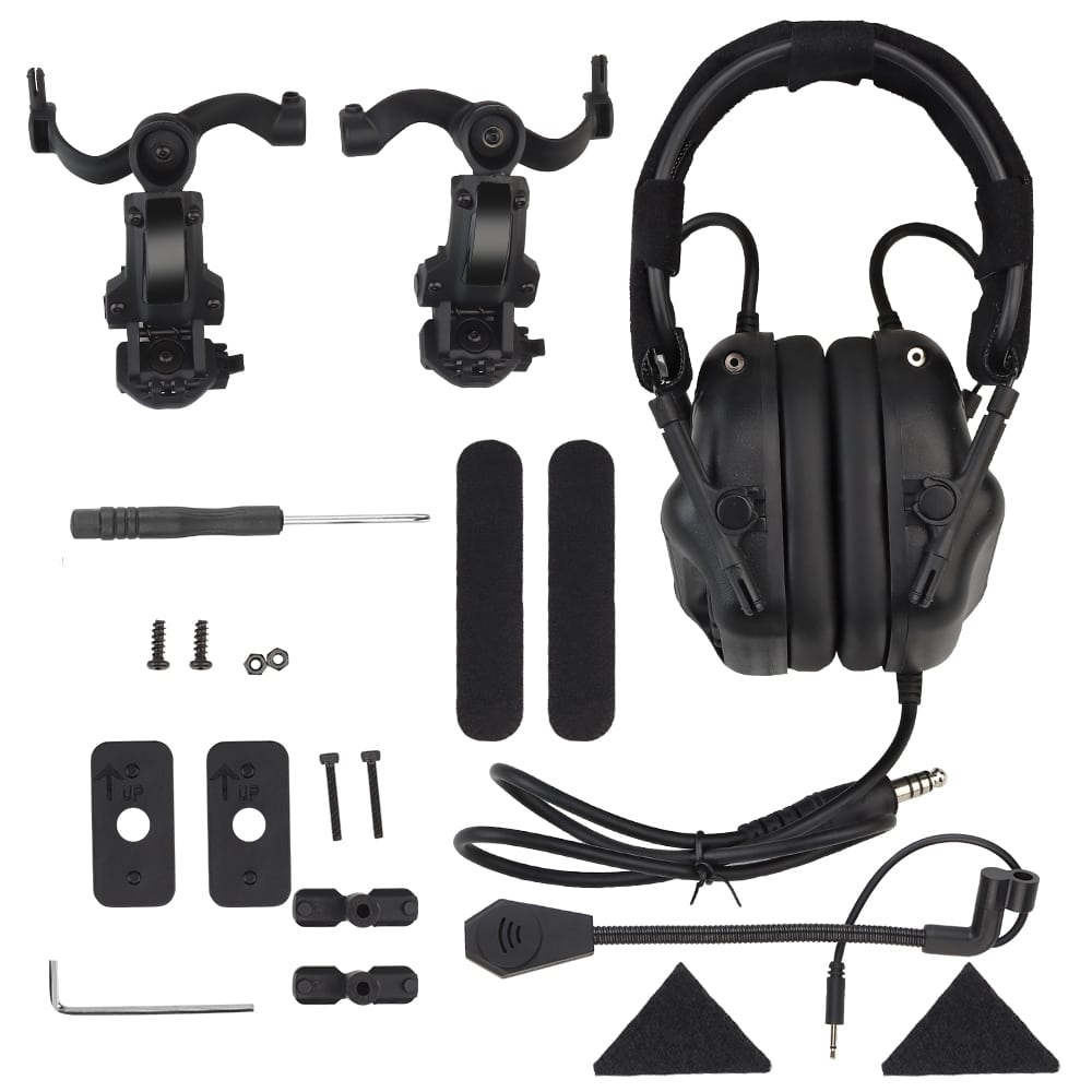 WBD Gen 5 Noise Reduction & Sound Pickup Headset (With Adapter) (Various Colours) - Longshot Tactical