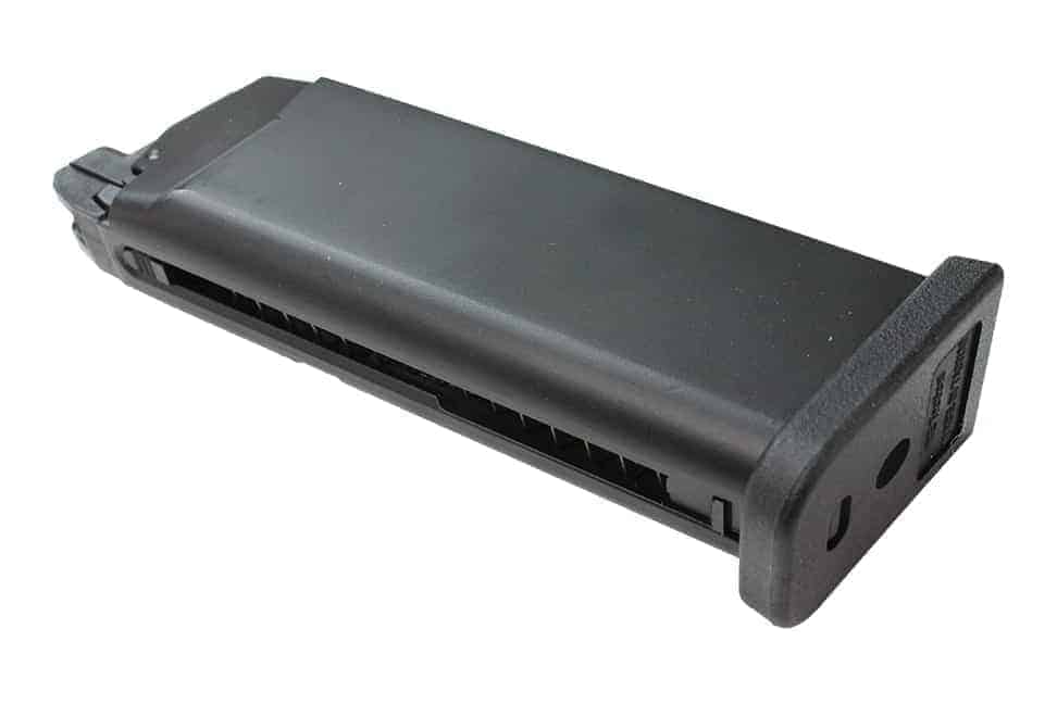 WE E19/E23 GBB Pistol Magazine - Black - Longshot Tactical