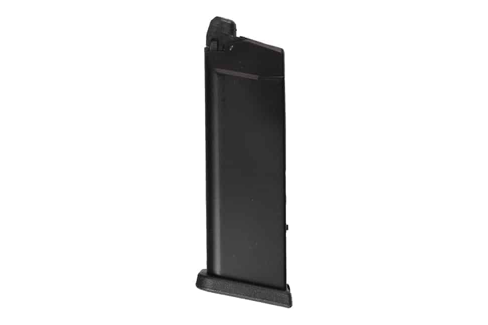 WE E19/E23 GBB Pistol Magazine - Black - Longshot Tactical