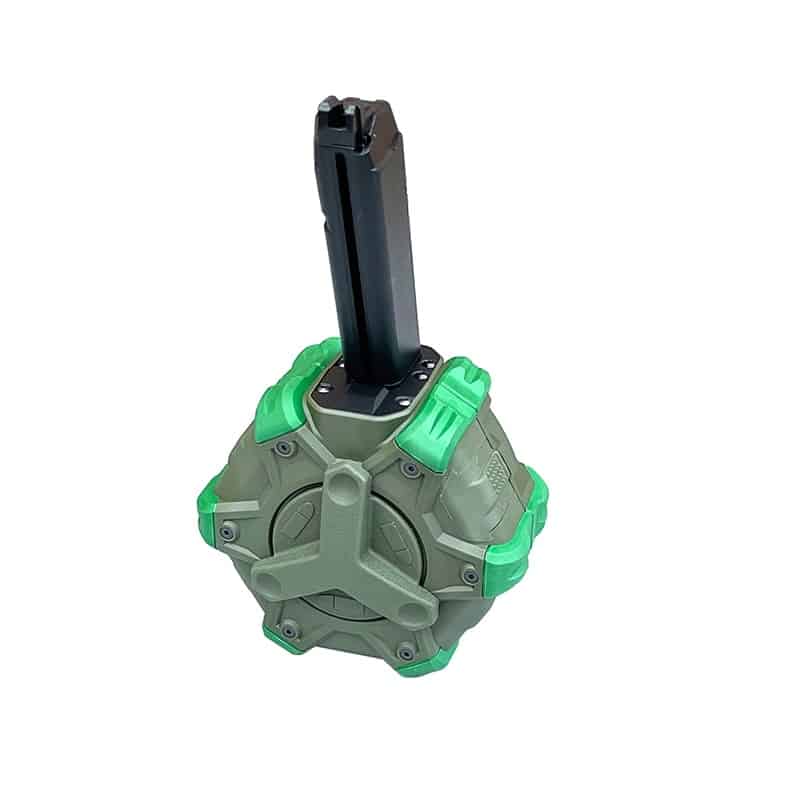 WE G Series Gas Drum Magazine (350 Rounds) - Longshot Tactical