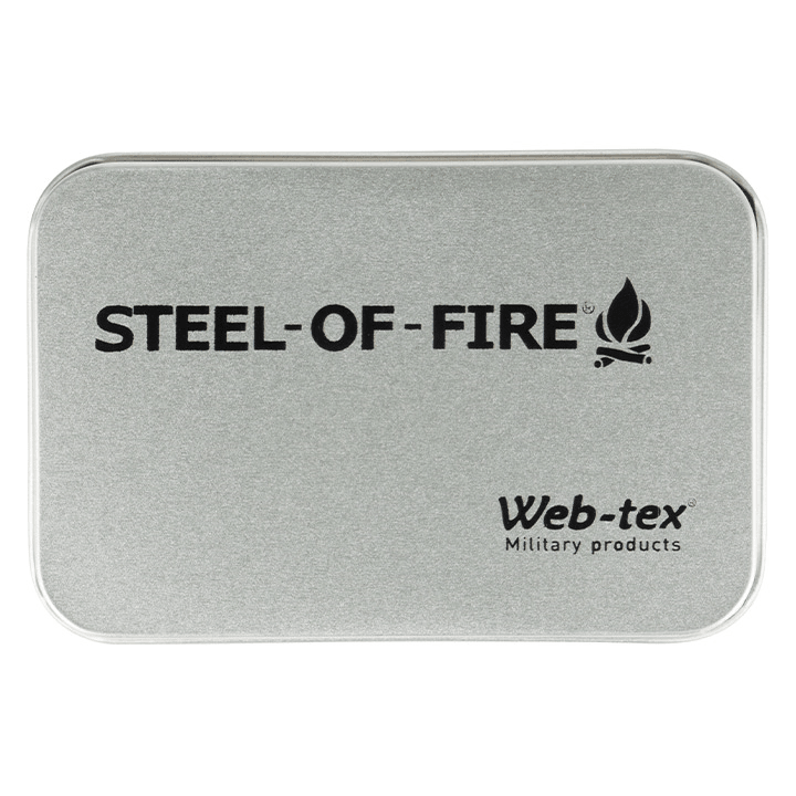 Web - Tex Steel - of - Fire Starter Kit - Longshot Tactical
