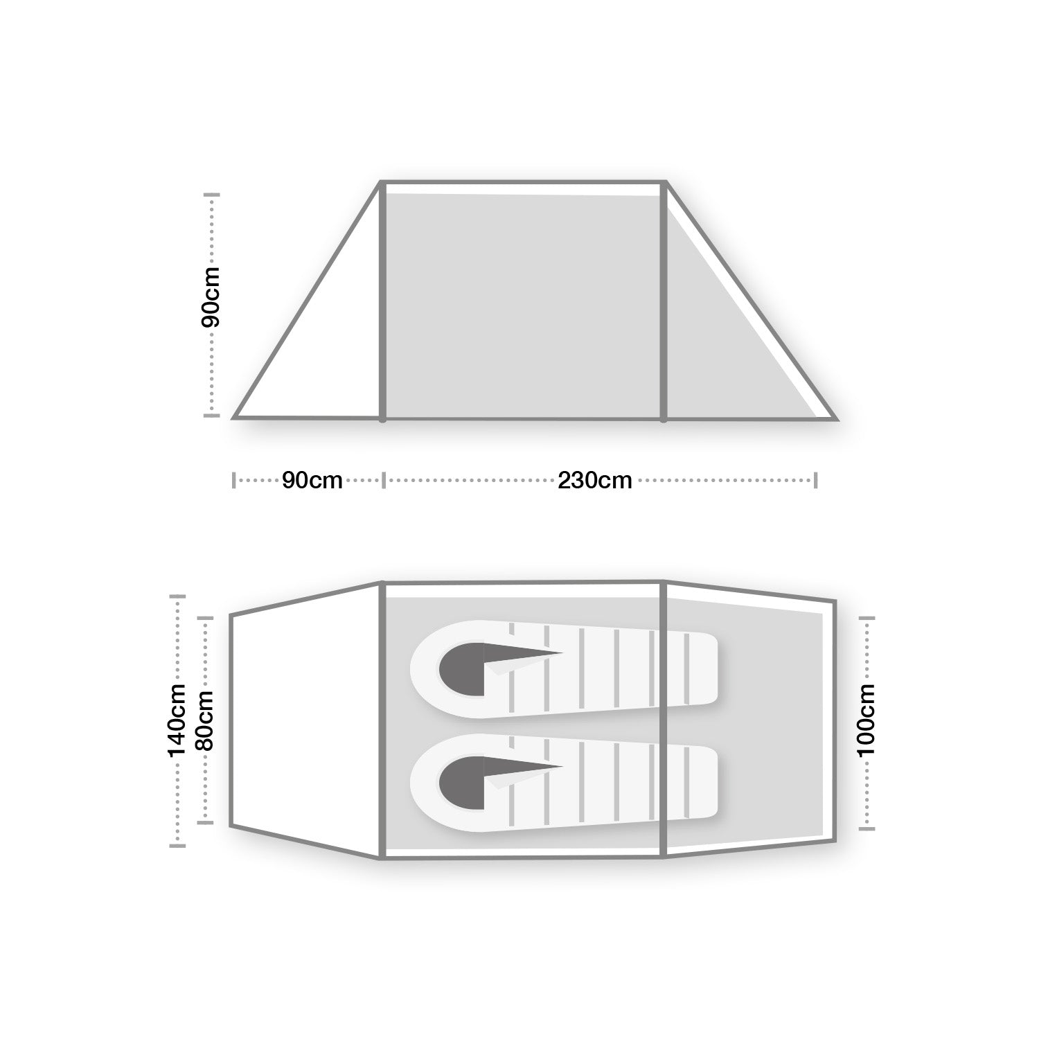 Wild Country Hoolie Compact 2 Tunnel Tent - Longshot Tactical