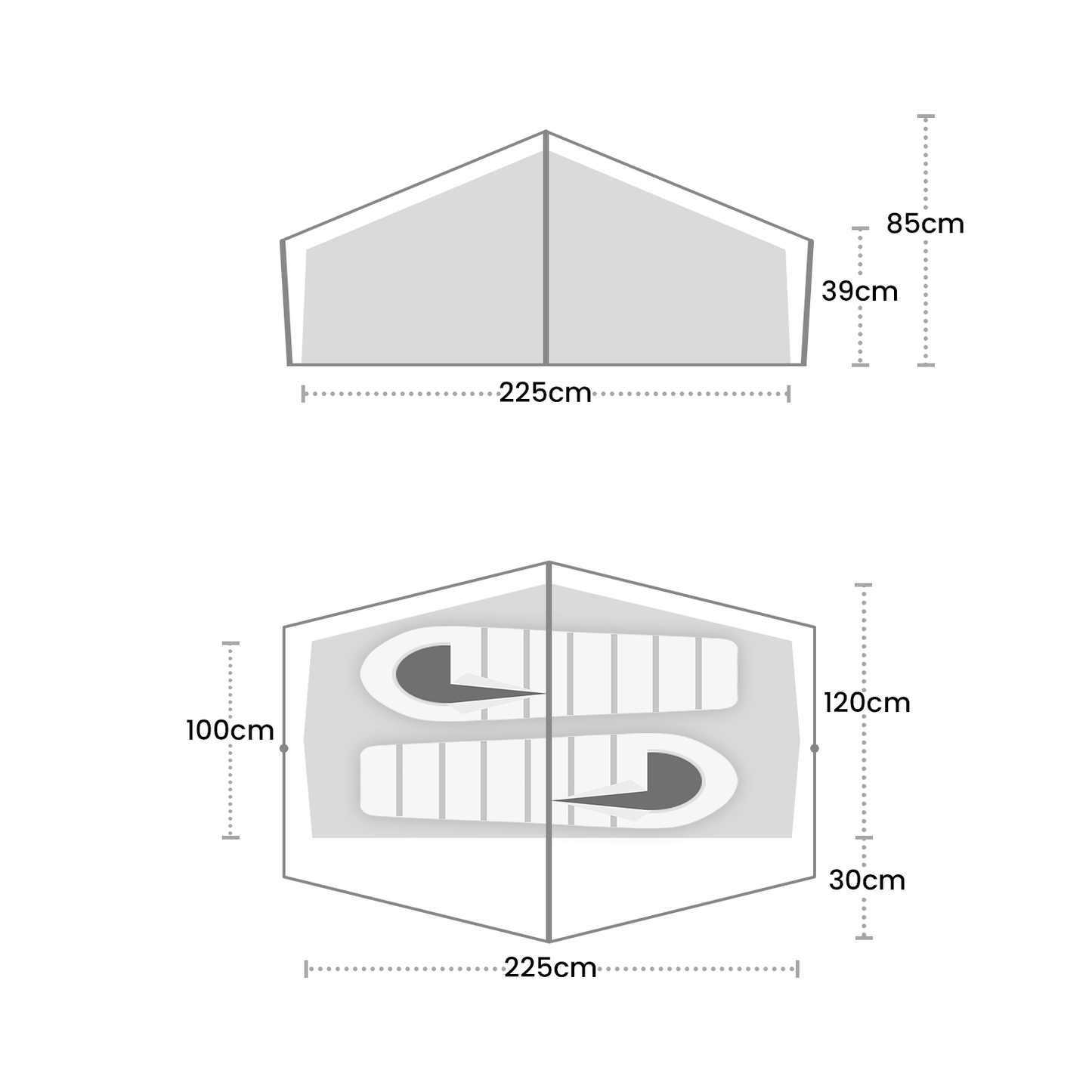 Wild Country Zephyros Compact 2 Tent With Footprint - Longshot Tactical