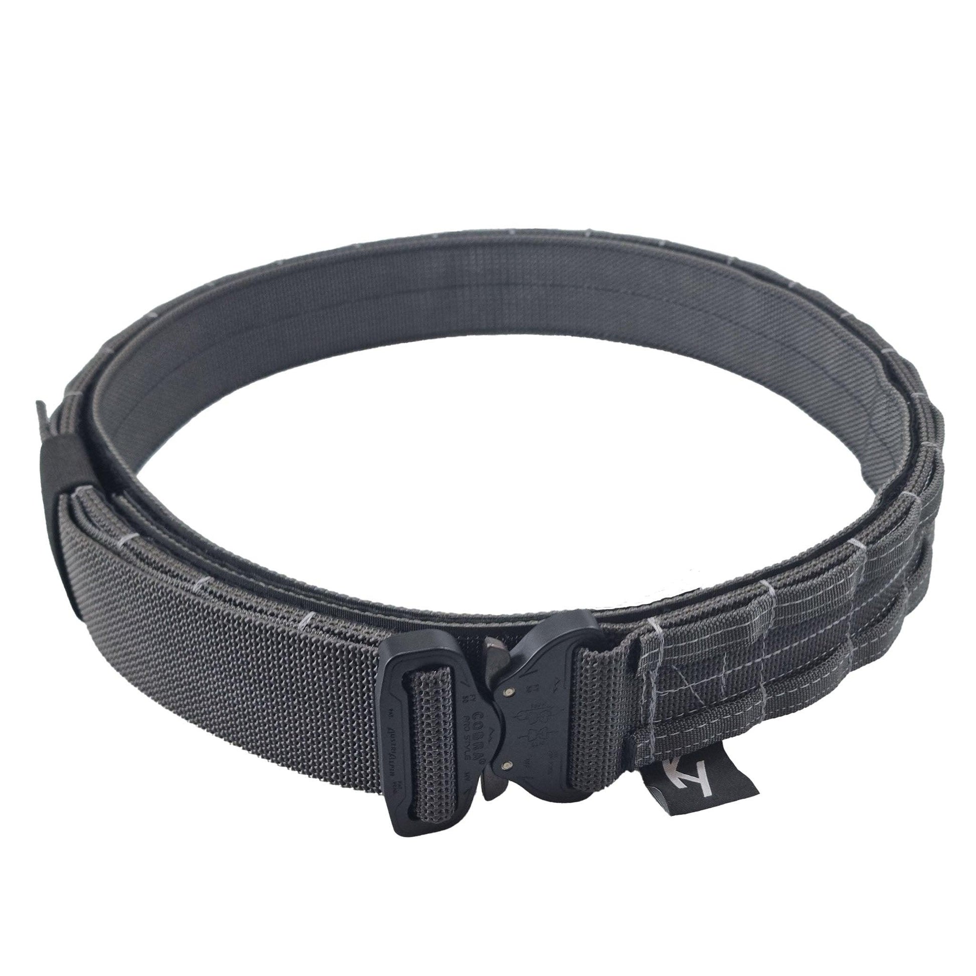 Wolf Grey Kydex Customs 2" Shooter Belt - Longshot Tactical