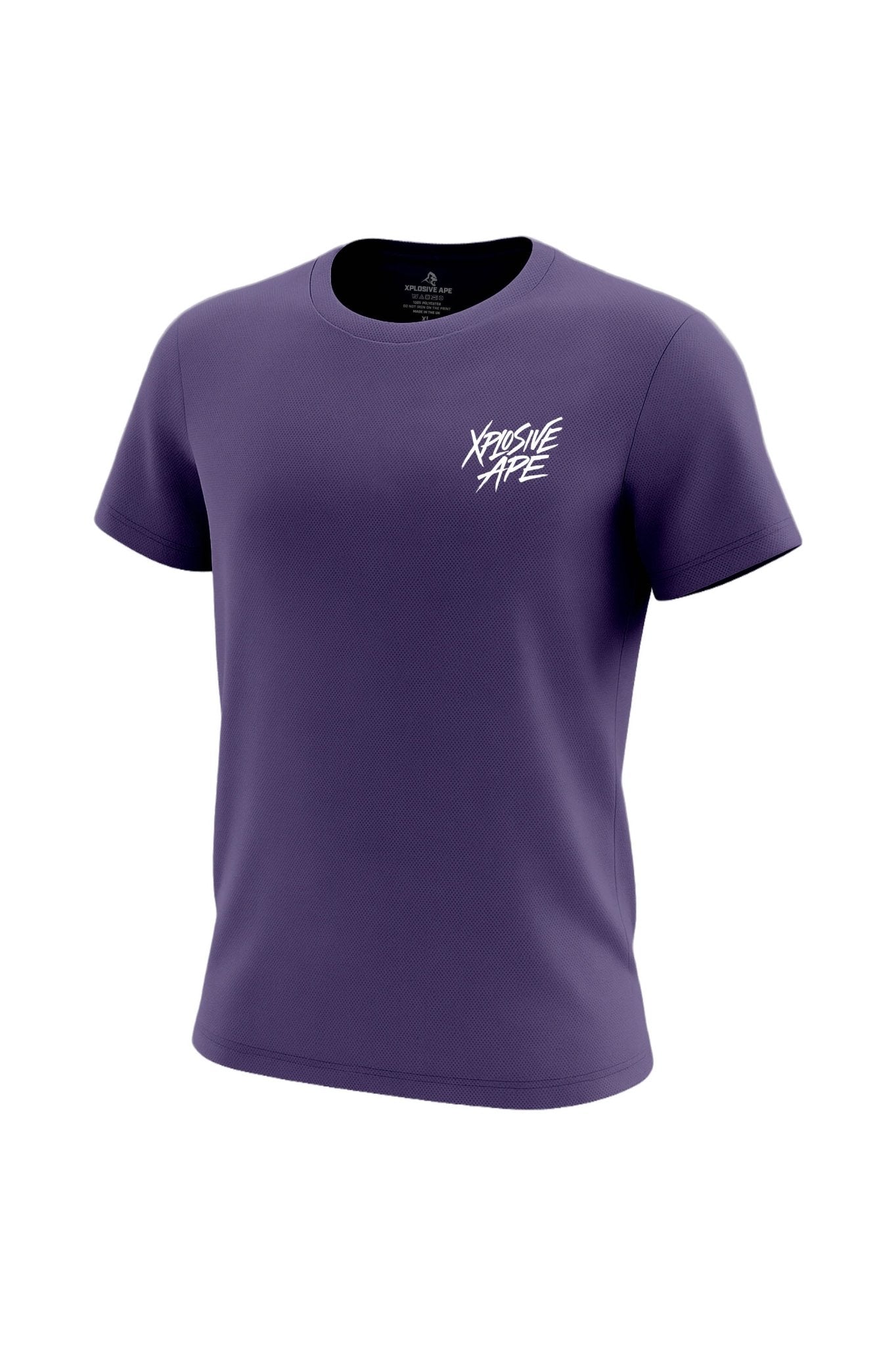 XAPE Classic Brush Script X Tech Tee - Purple - Longshot Tactical