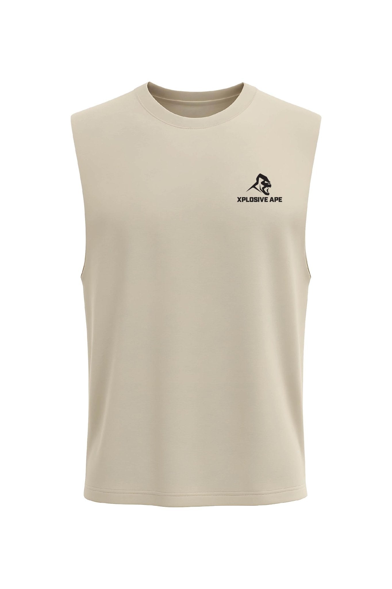 XAPE Classic Drop Arm Tank Top - Sand - Longshot Tactical