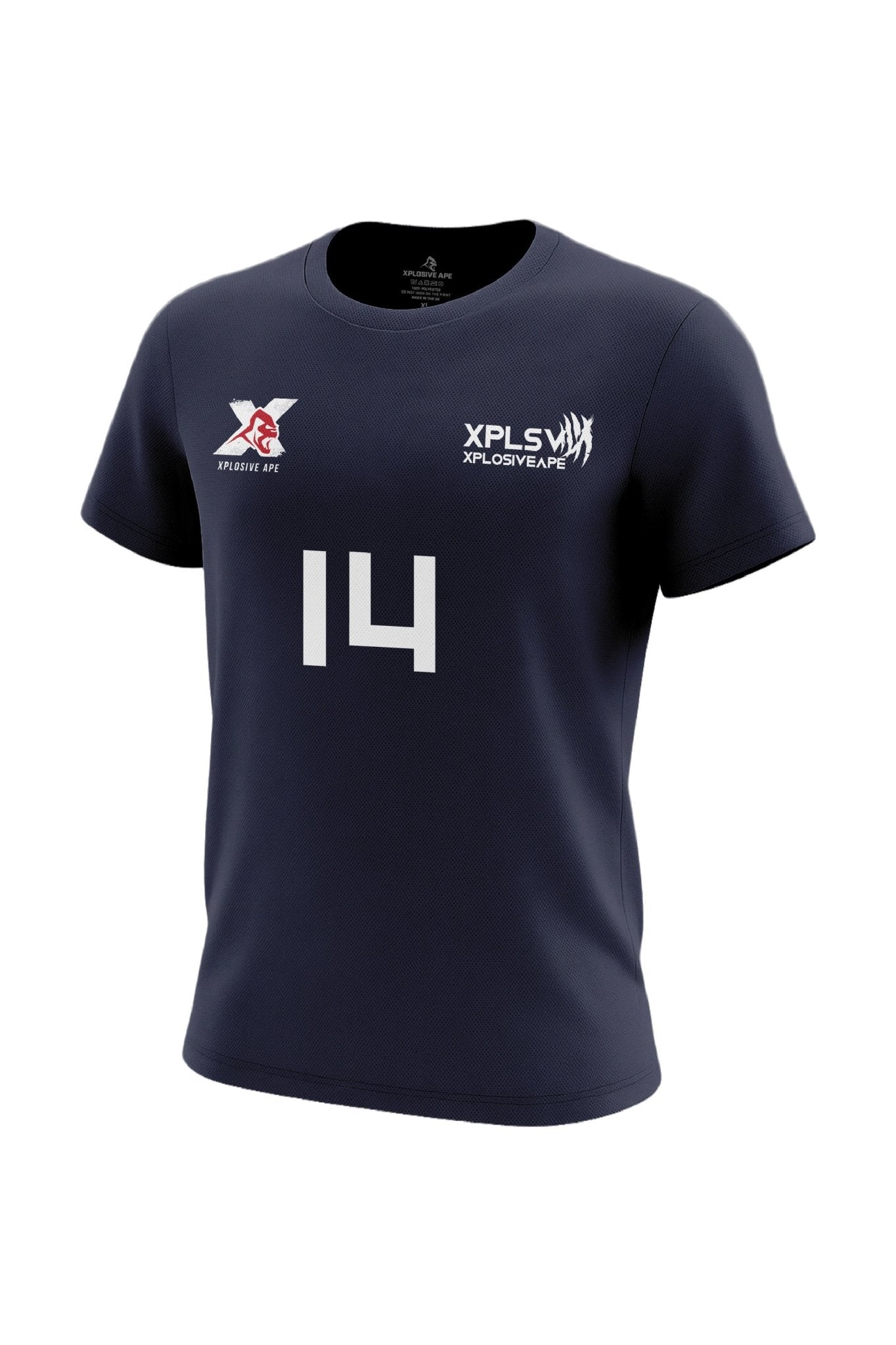 XAPE Classic Proline Tech Tee - Navy - Longshot Tactical