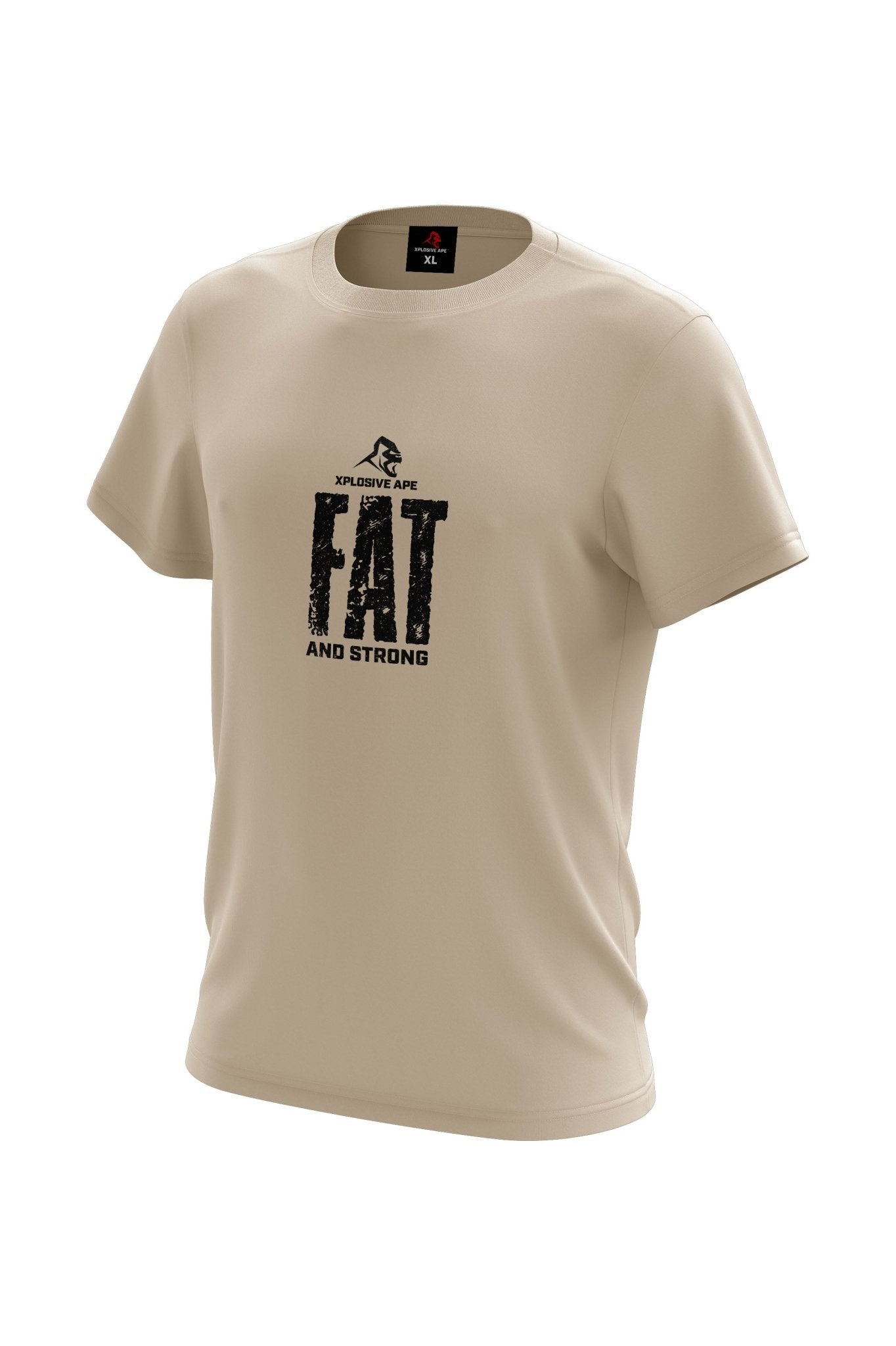 XAPE Fat & Strong V2 Tee - Sand - Longshot Tactical