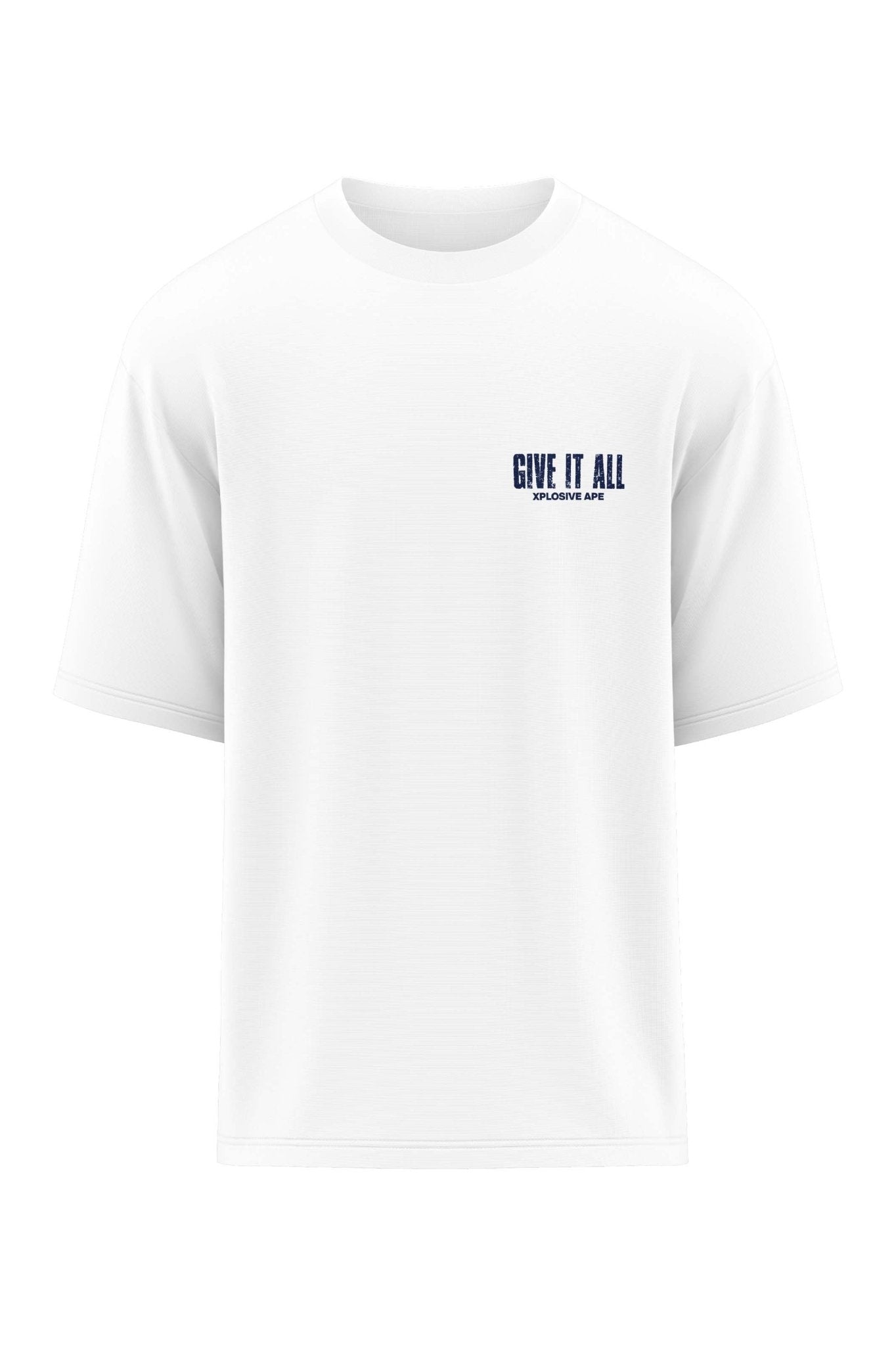 XAPE Foundation Oversized Tee - White - Longshot Tactical