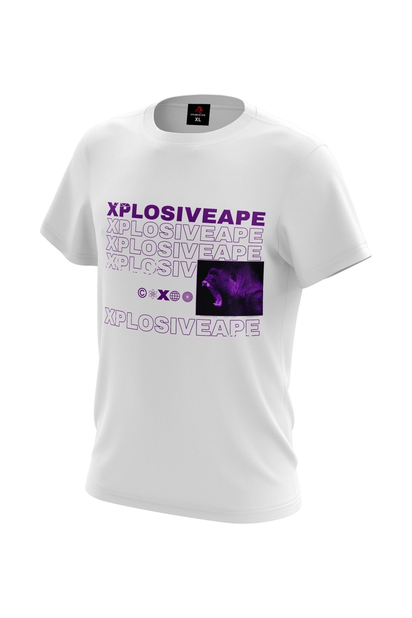 XAPE Strength Tee - White - Longshot Tactical
