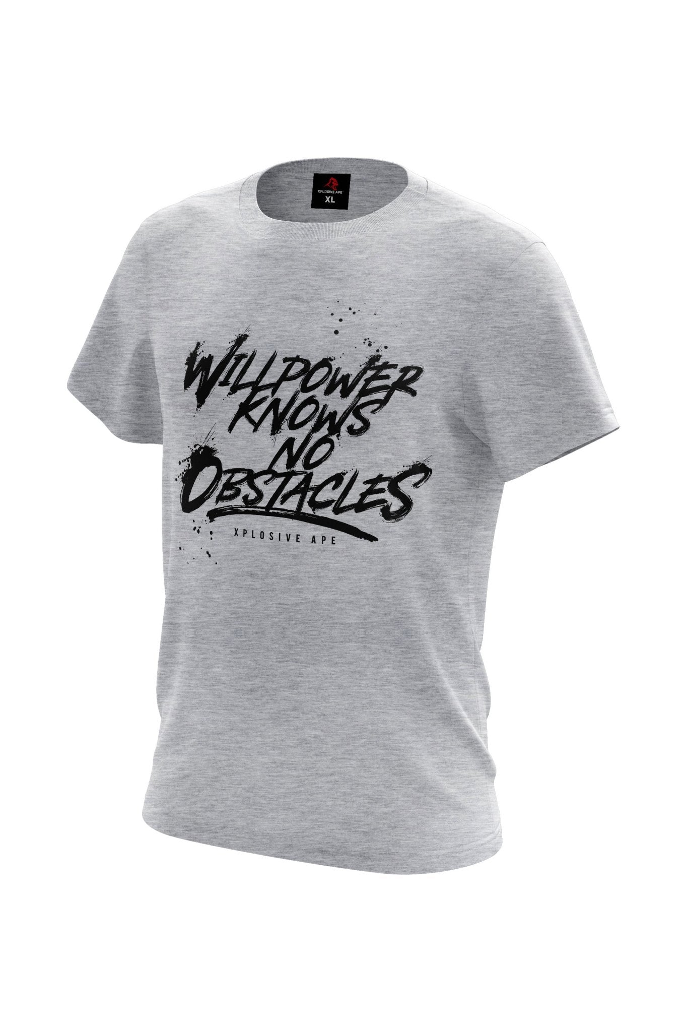 XAPE Willpower Tee - Sports Grey - Longshot Tactical