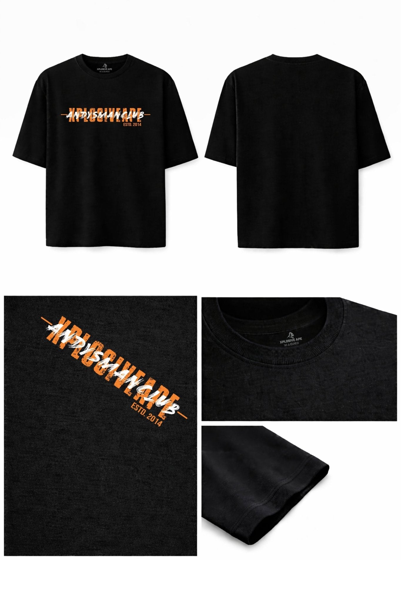 XAPE X AMC Crossover Oversized Tee - Black - Longshot Tactical