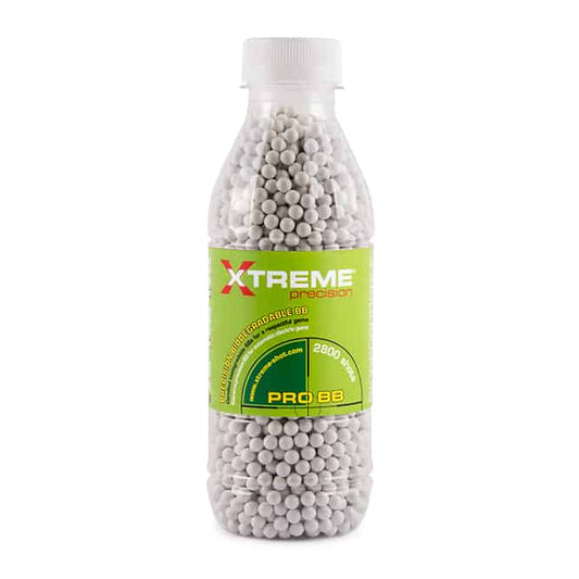 Xtreme Precision Biodegradable 0.28g BB Bottle (2800) - Longshot Tactical