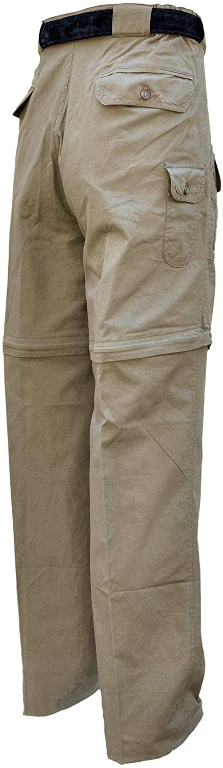 Zambezi Convertible Zip off Safari Pants for Men - Longshot Tactical