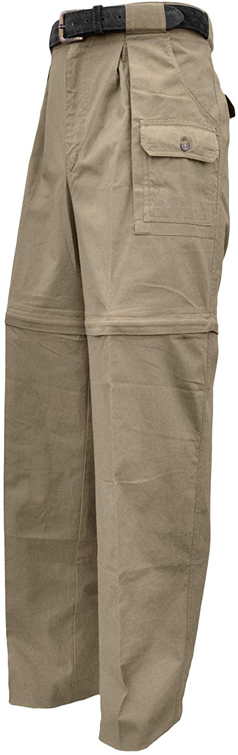 Zambezi Convertible Zip off Safari Pants for Men - Longshot Tactical