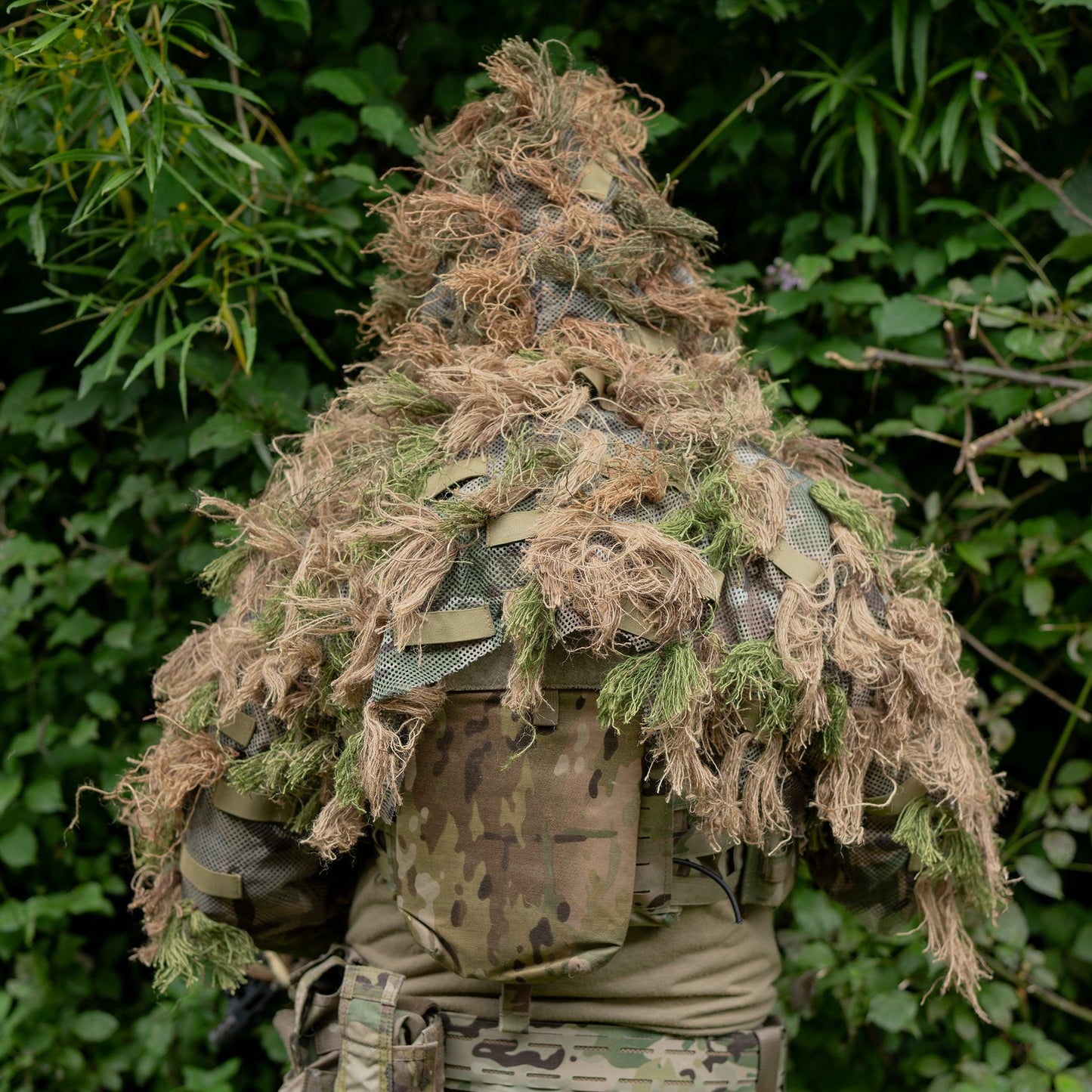 Zero Alpha Designs Head and Shoulders Ghillie Suit - Longshot Tactical
