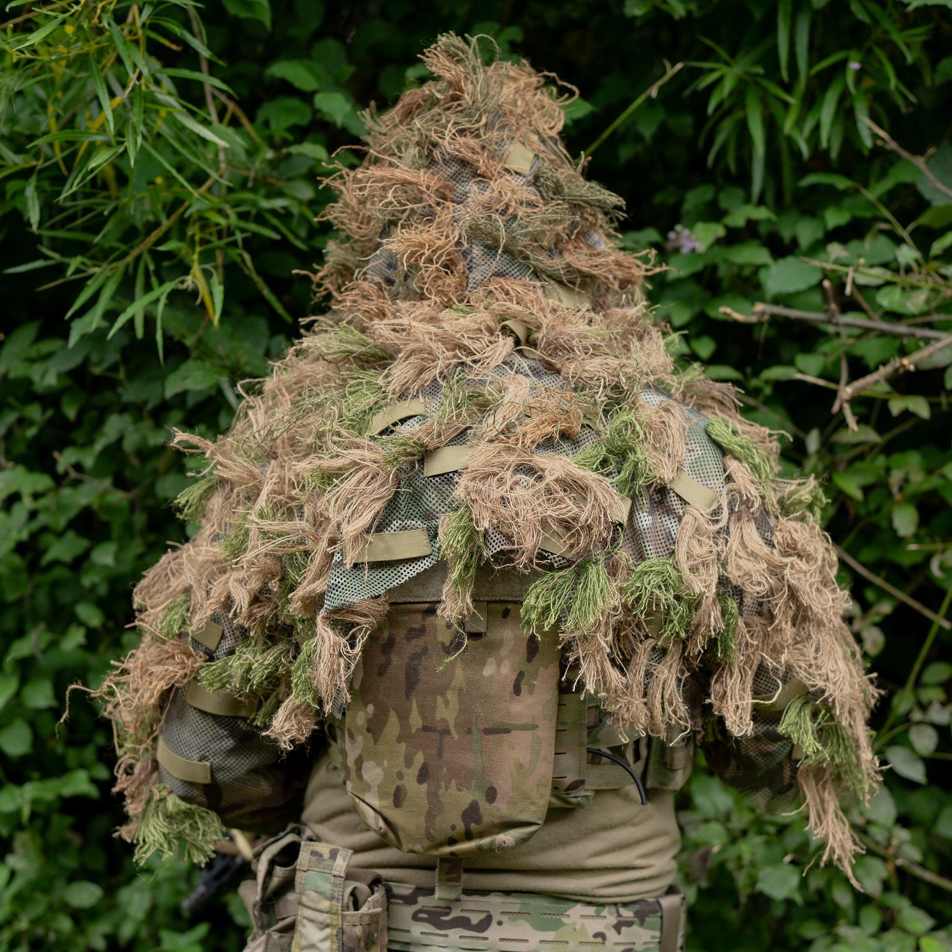 Zero Alpha Designs Head and Shoulders Ghillie Suit - Longshot Tactical