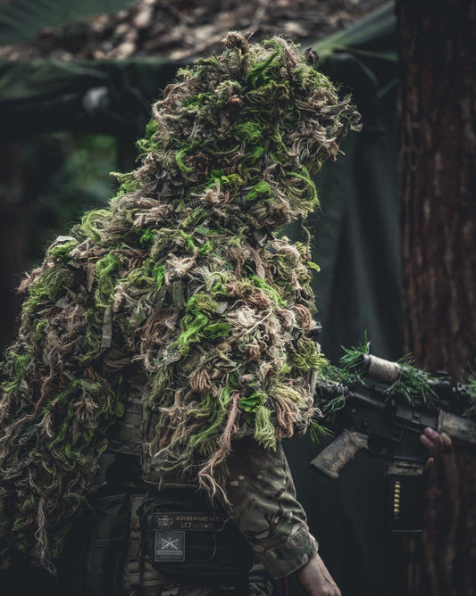 Zero Alpha Designs Mid Cape Ghillie Suit - Longshot Tactical