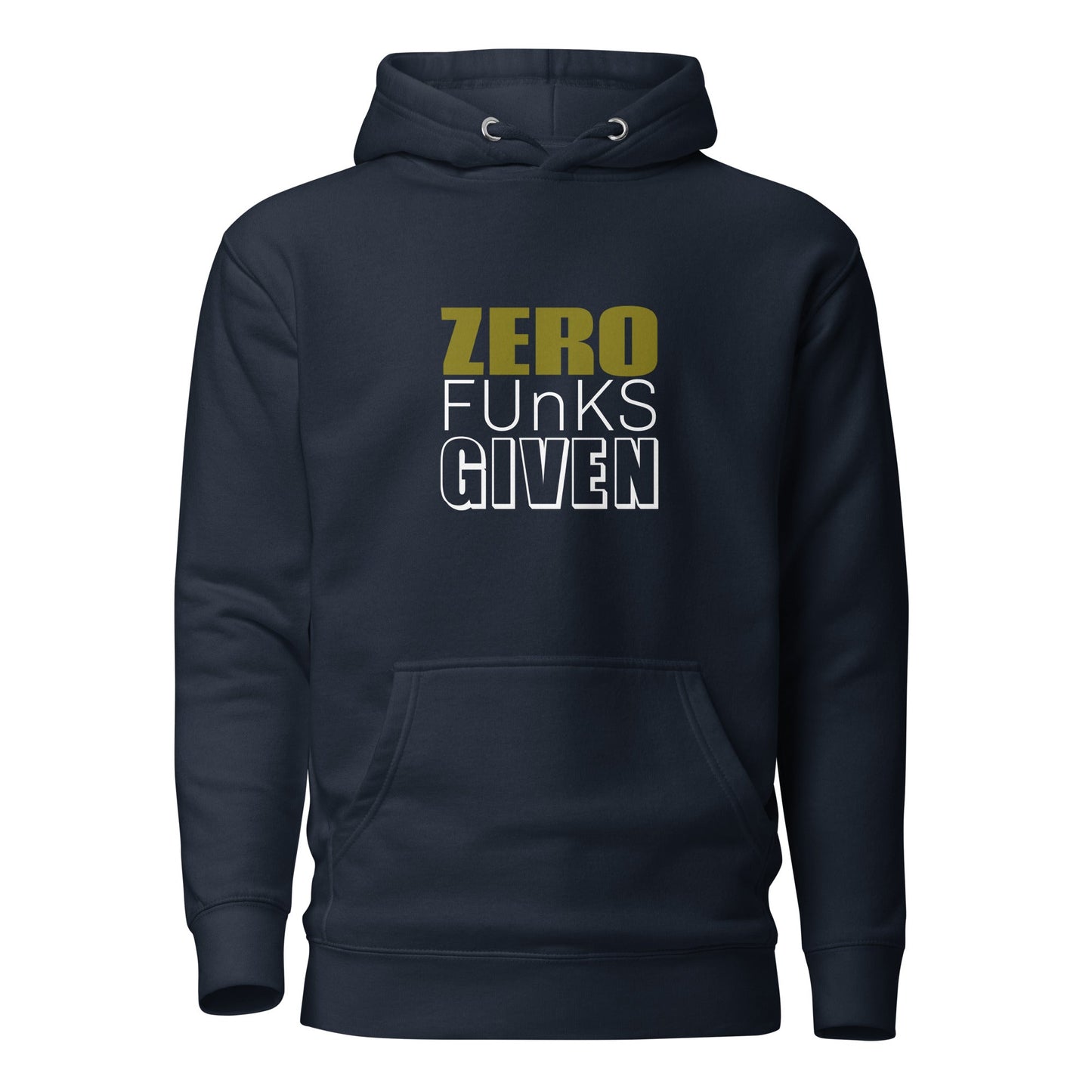 Zero Funks Given Unisex Hoodie Olive - Longshot Tactical
