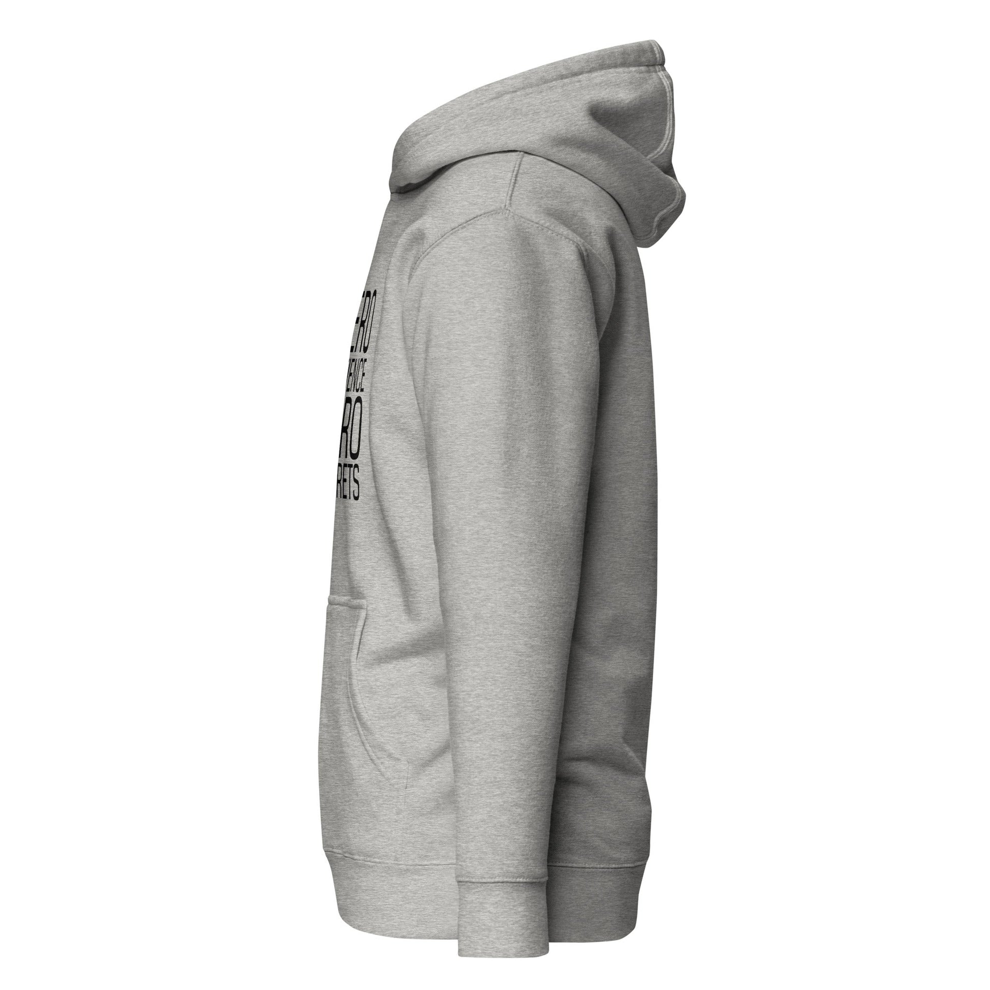 Zero Patience Zero Regrets Hoodie Various Colours - Longshot Tactical